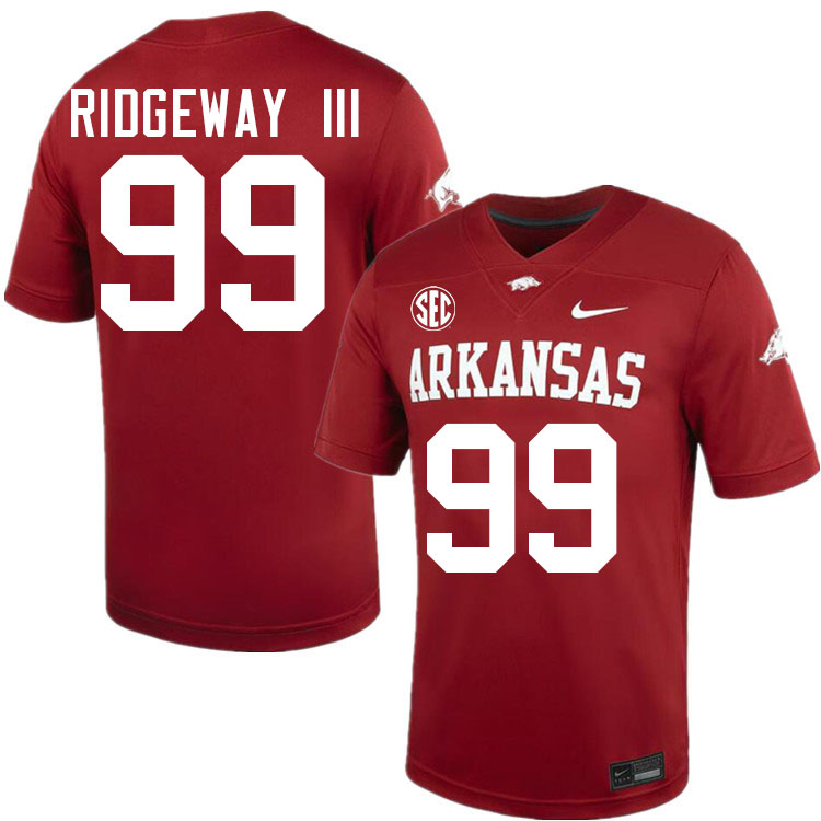 John Ridgeway III Arkansas Jersey,Arkansas Razorbacks #99 John Ridgeway III Jersey Youth-Cardinal